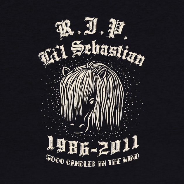 Pour one out for Li'l Sebastian by kg07_shirts